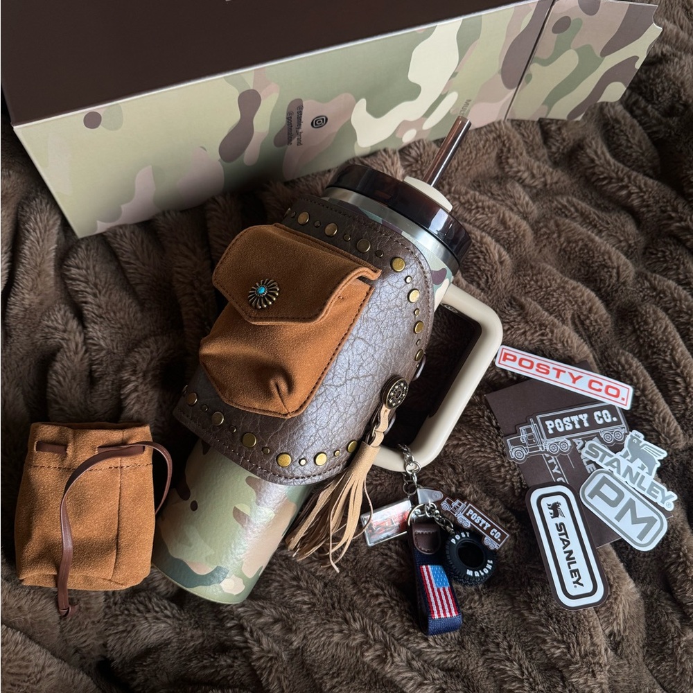 Post Malone x Stanley Camouflage Drinkware NIB